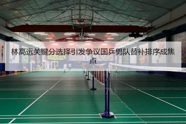 林高远关键分选择引发争议国乒男队替补排序成焦点